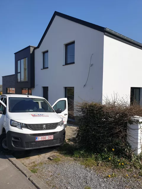 Isolation avec crépis