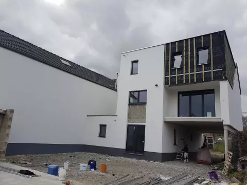 Isolation avec crépis